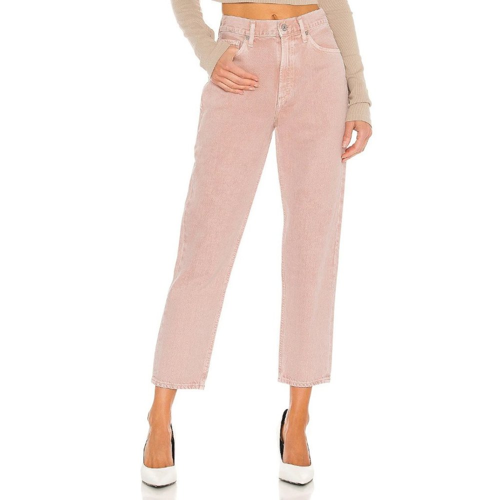 Citizens of Humanity Marlee Relaxed Taper Jeans in Cactus Bloom 25